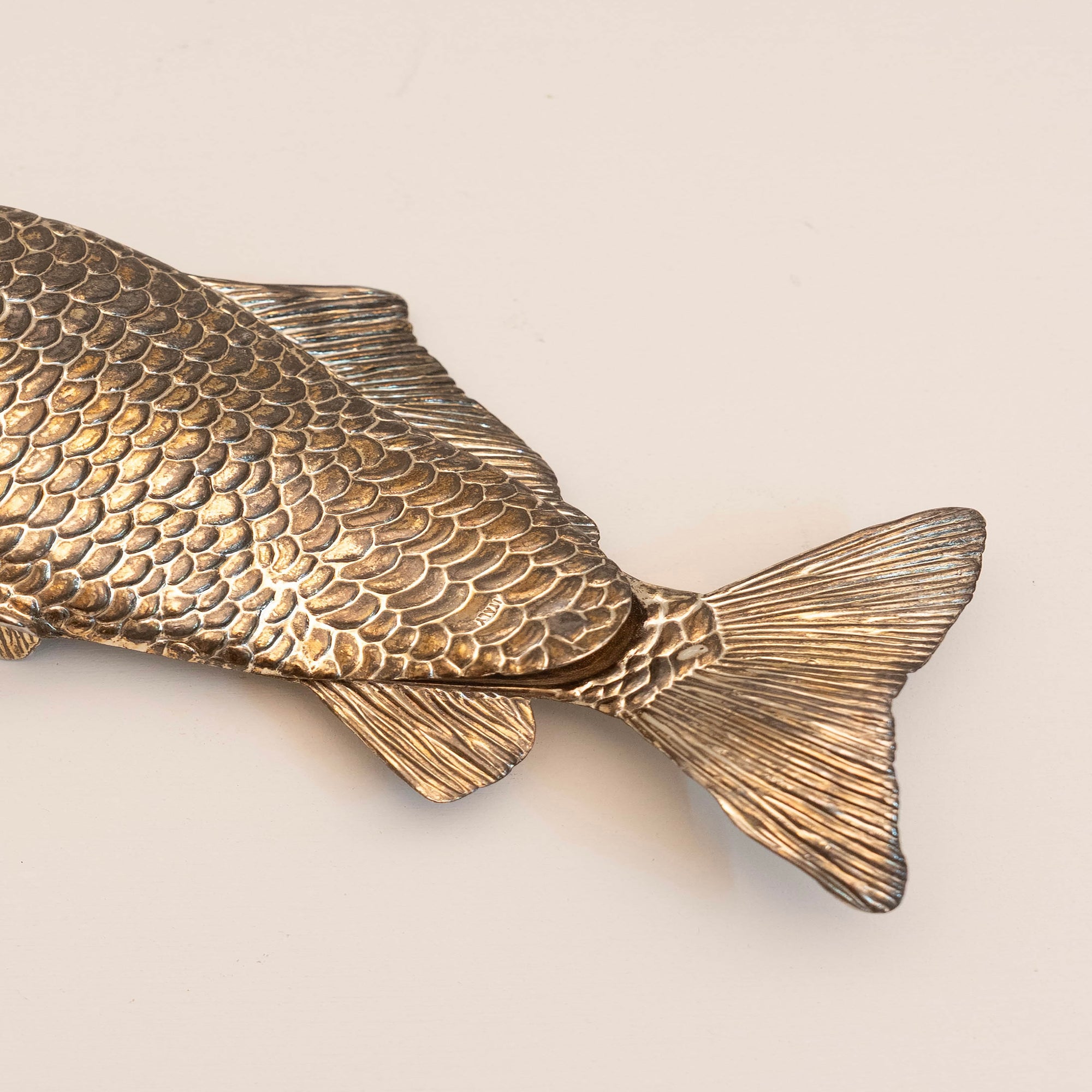 Silver-Plated Fish Napkin Holder