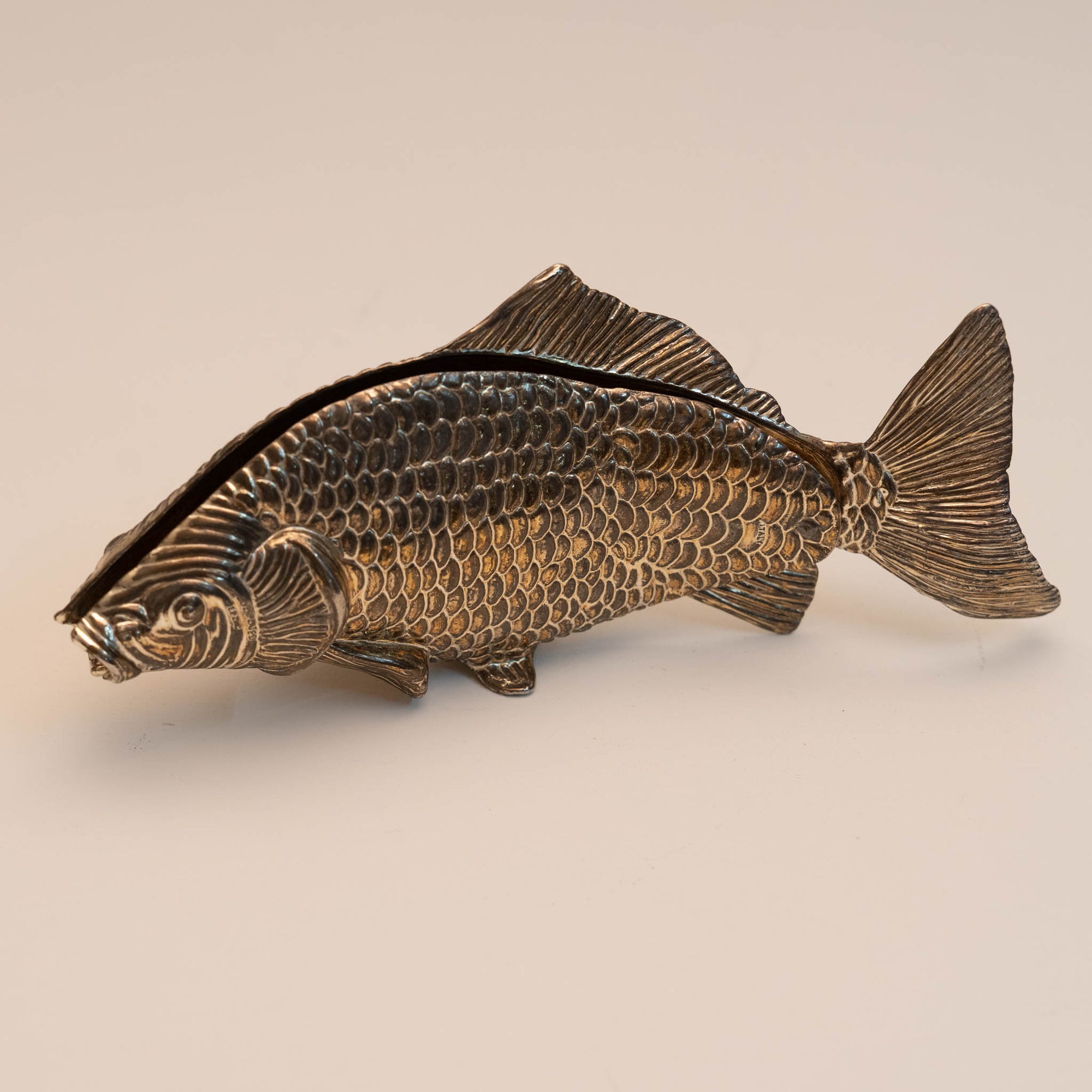 Silver-Plated Fish Napkin Holder
