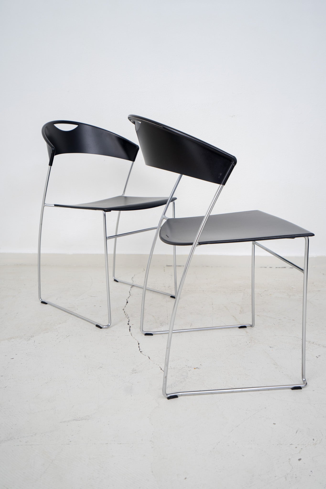 1990s STACKABLE BALERI CHAIRS (4)