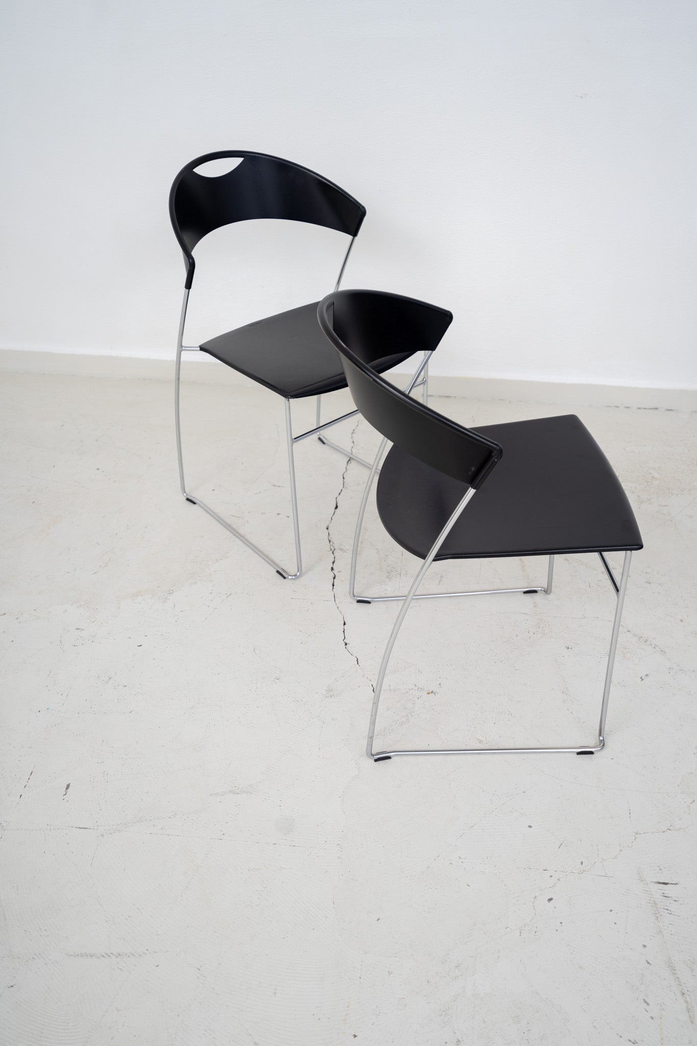 1990s STACKABLE BALERI CHAIRS (4)