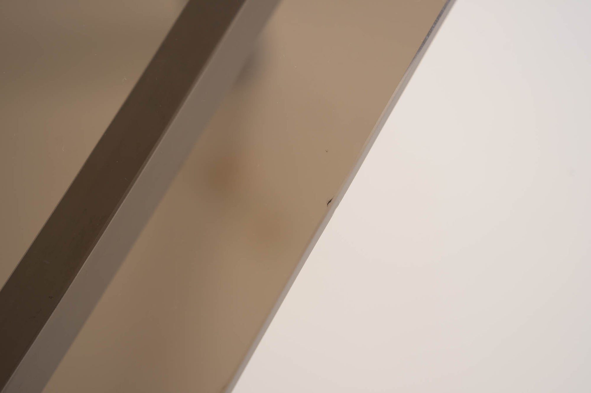 1970s Smoked Glass Dining Table