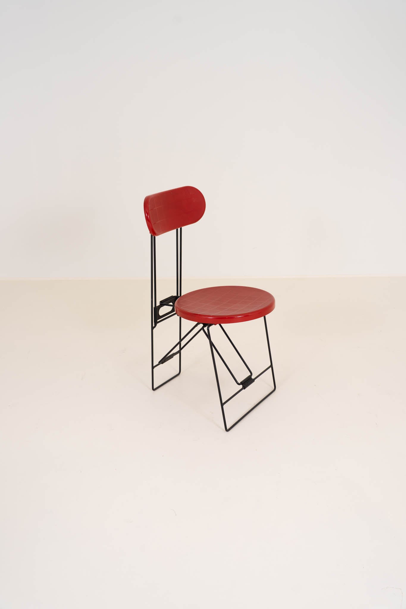 Cricket Chair by Andries Van Onck – Dark Red