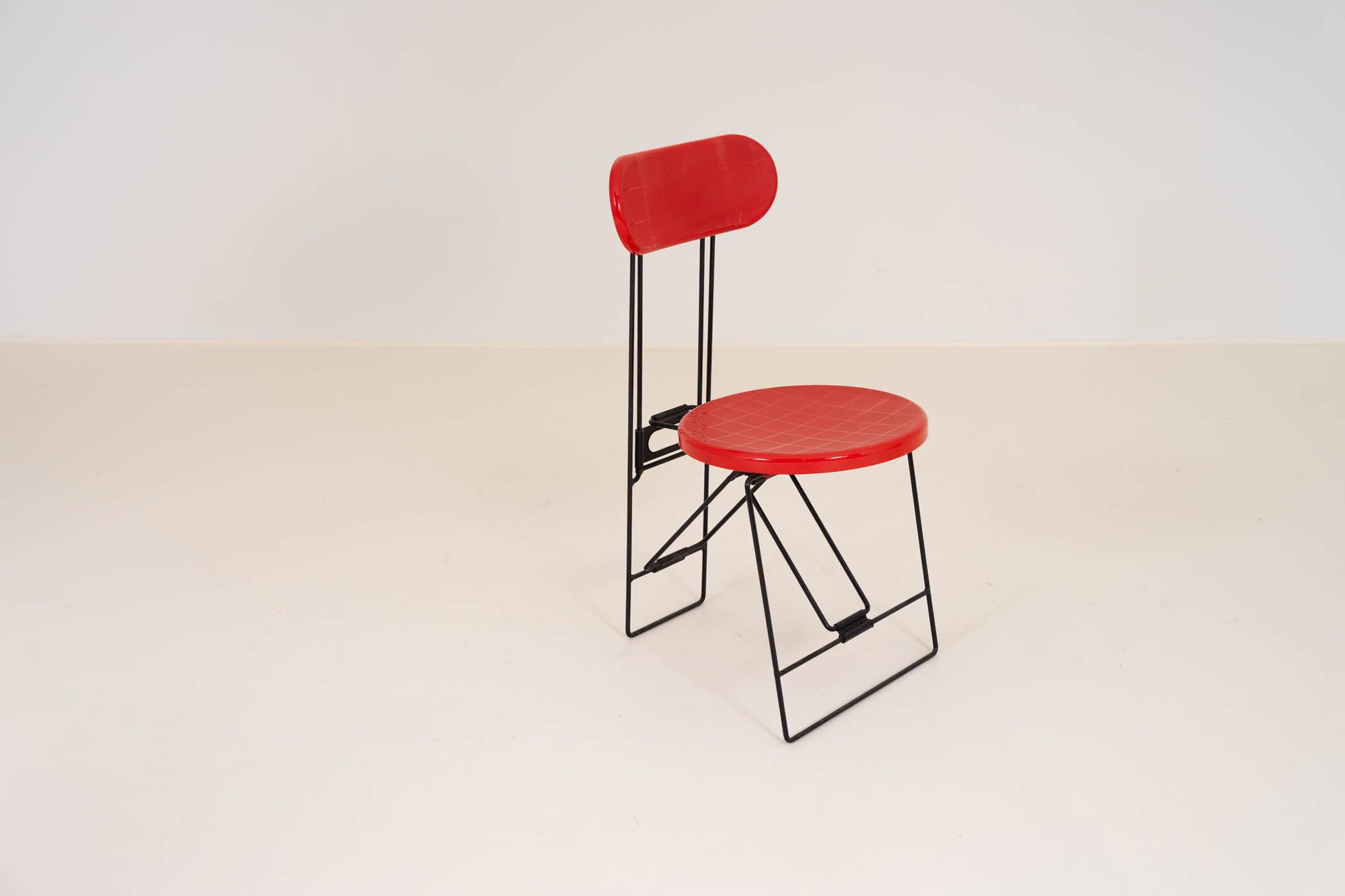Cricket Chair by Andries Van Onck – Light Red (One Available)