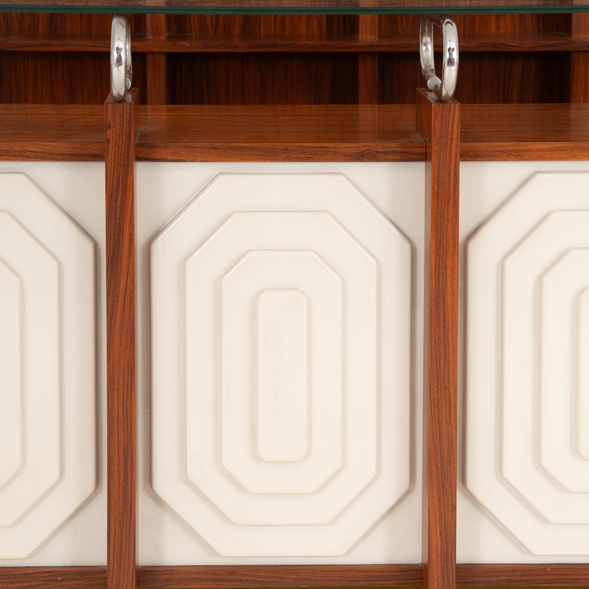 Rare Italian Bar Unit with Stools