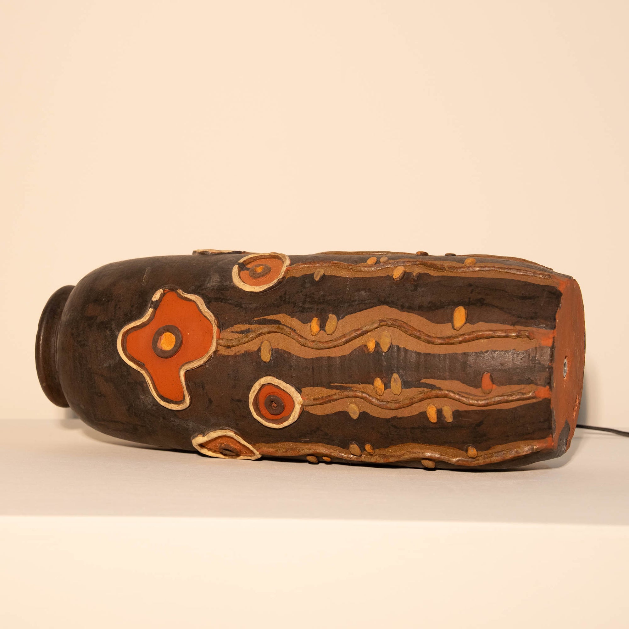 Unique Italian Ceramic Floor/Table Lamp – Dimmable