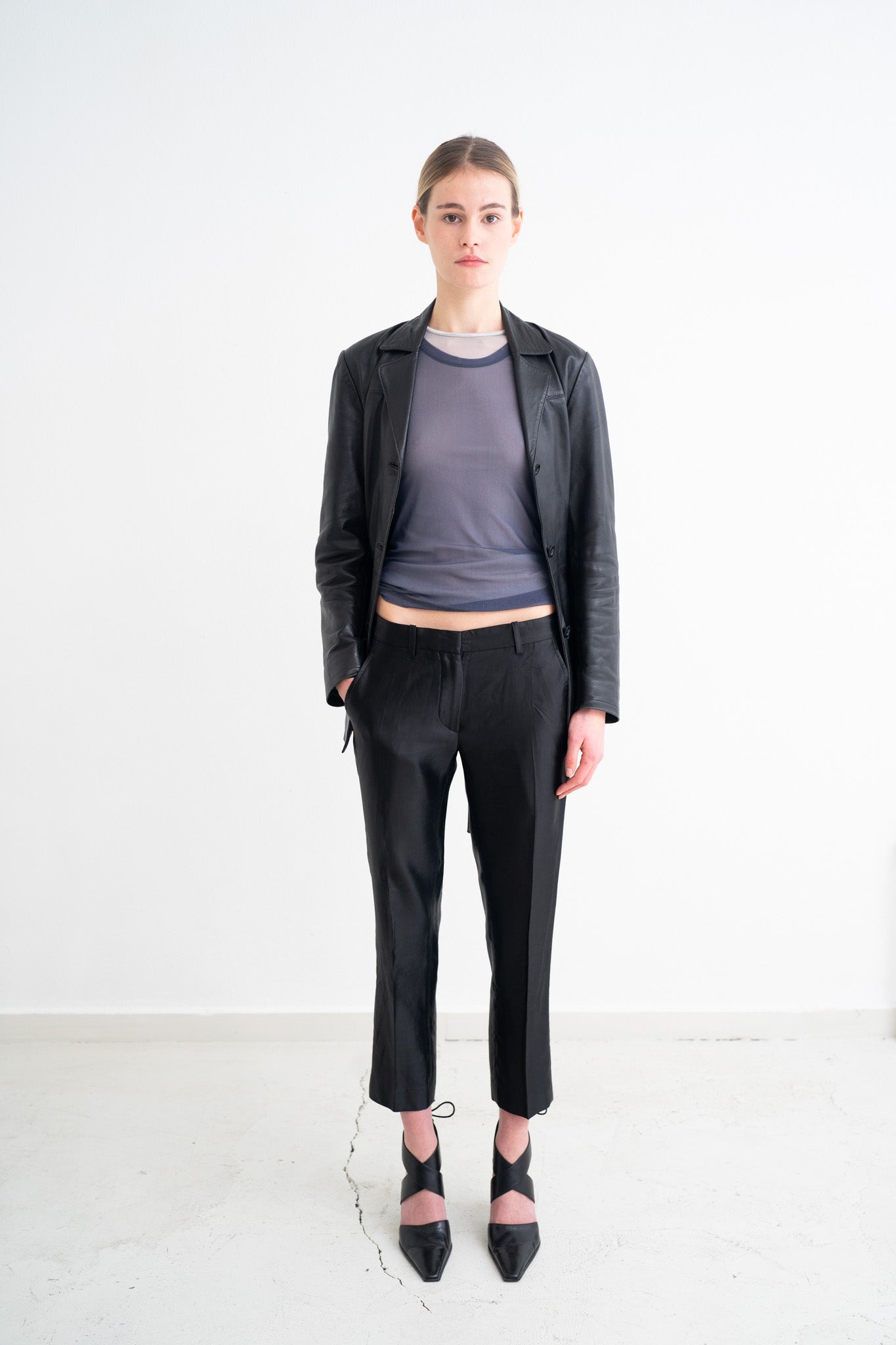 TAILORED LEATHER JACKET