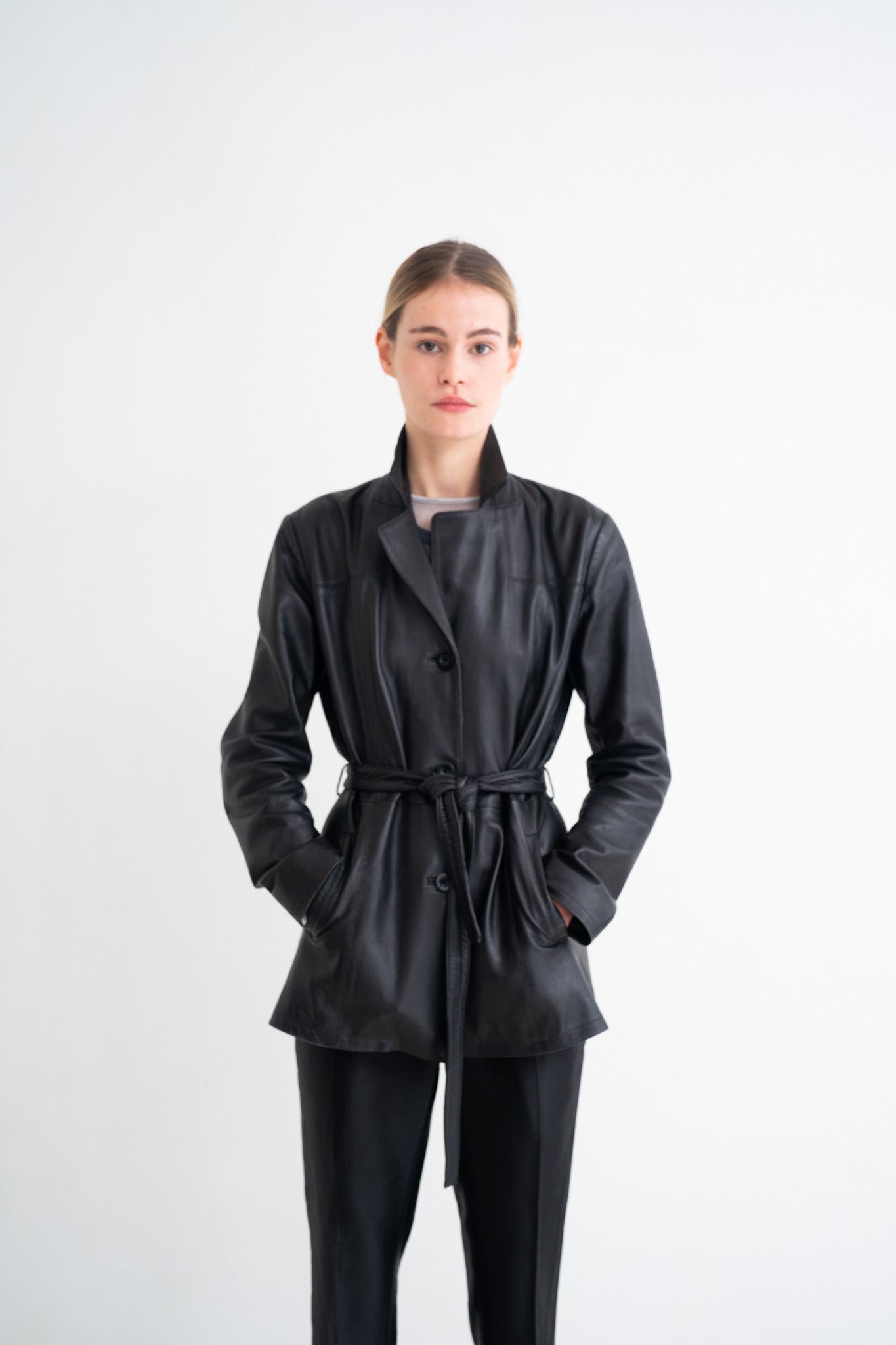 TAILORED LEATHER JACKET