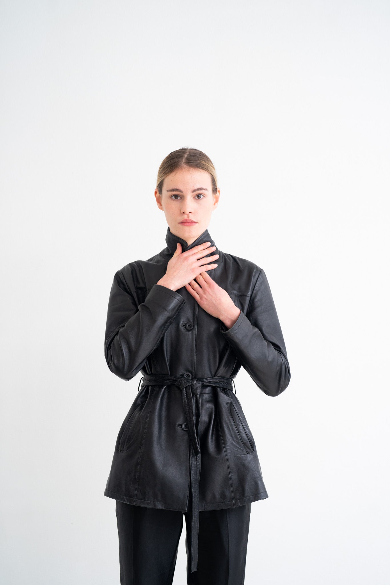 TAILORED LEATHER JACKET