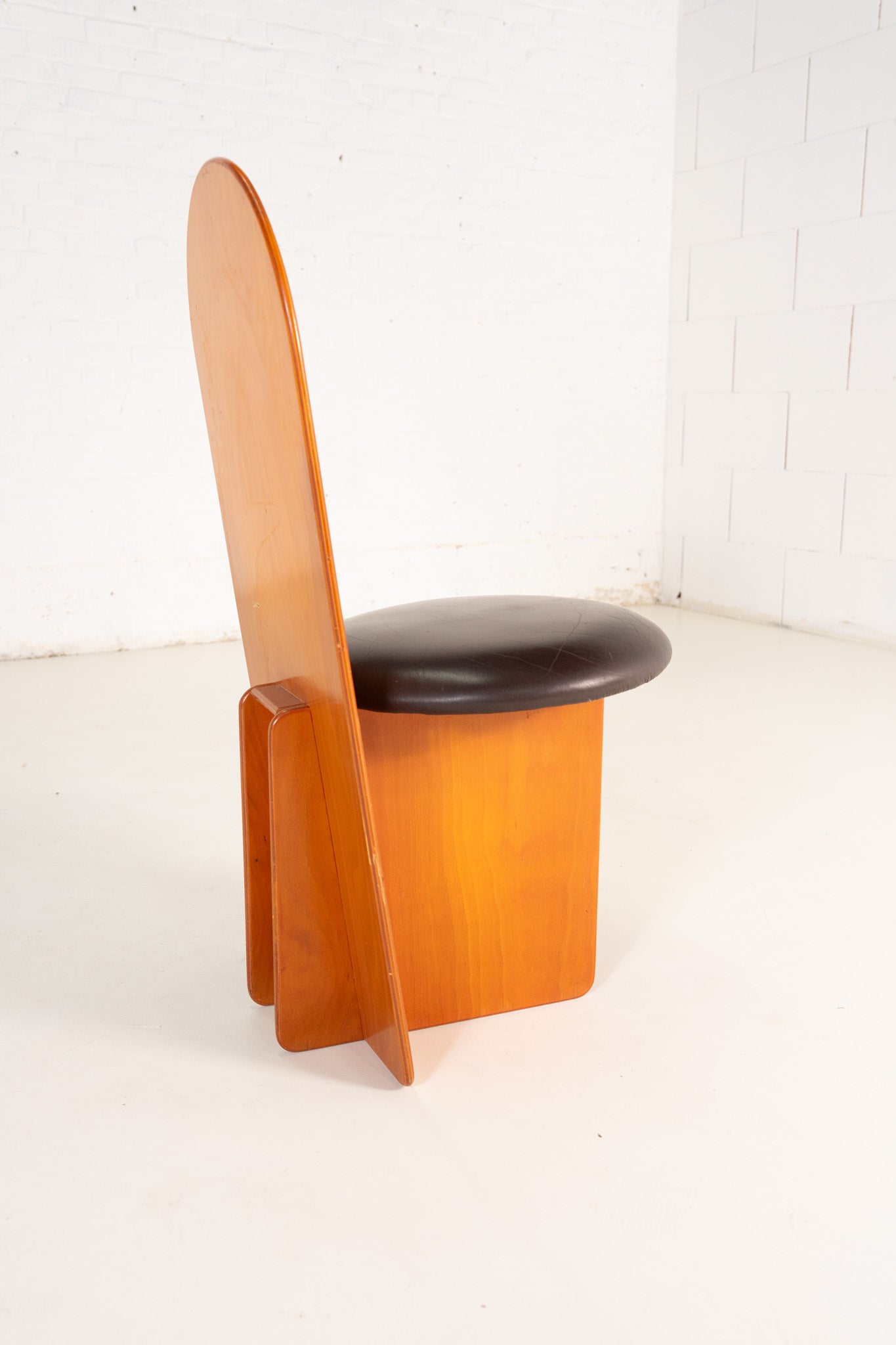 BRUTALIST STYLE 1980s DININGROOM CHAIRS