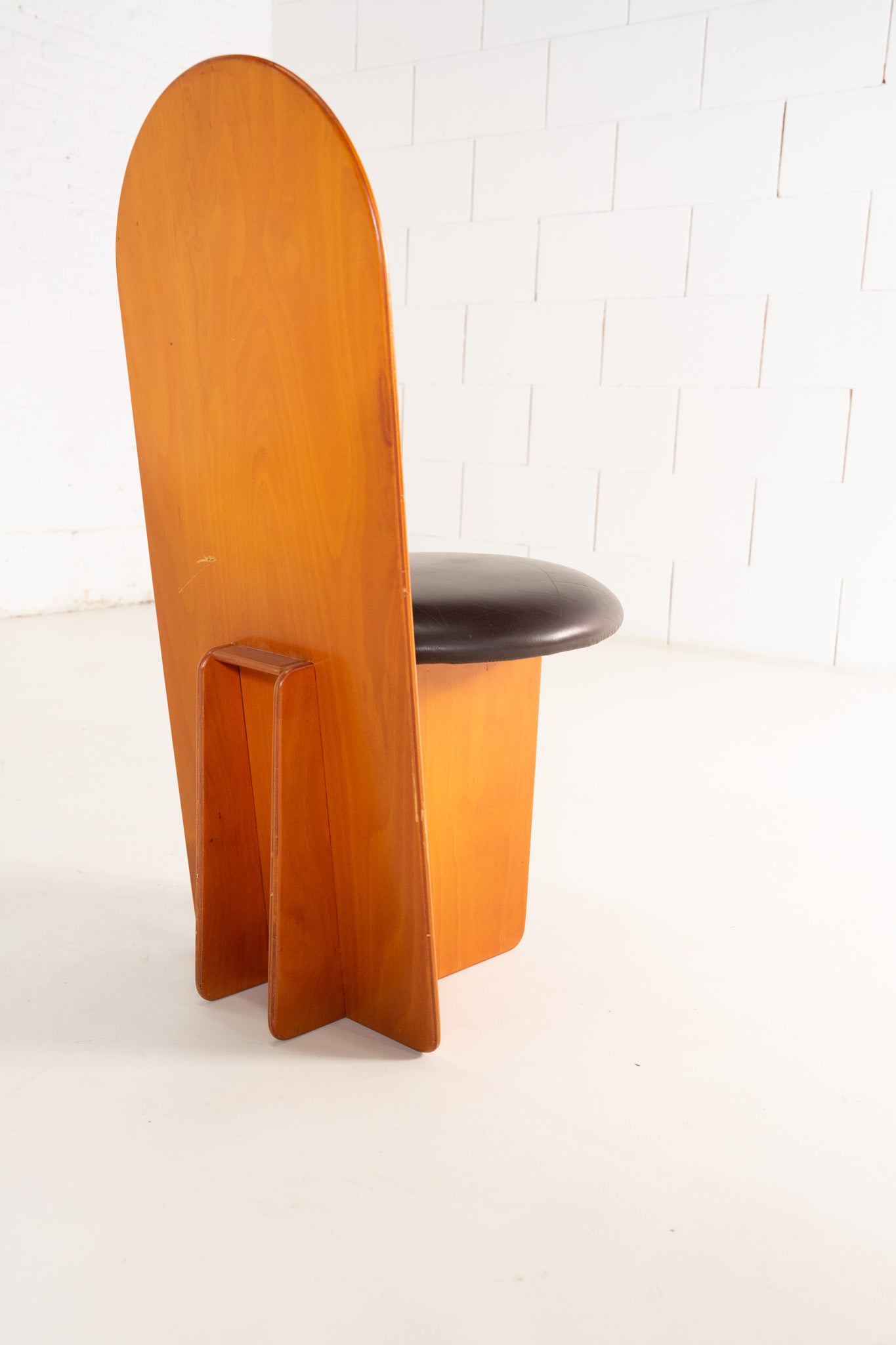 BRUTALIST STYLE 1980s DININGROOM CHAIRS