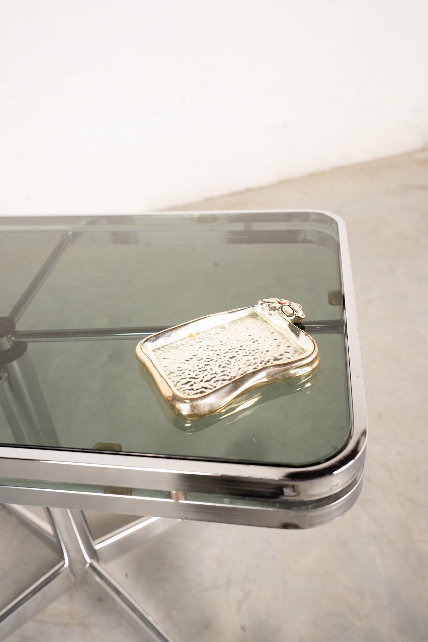 SILVER PLATED SOAP DISH