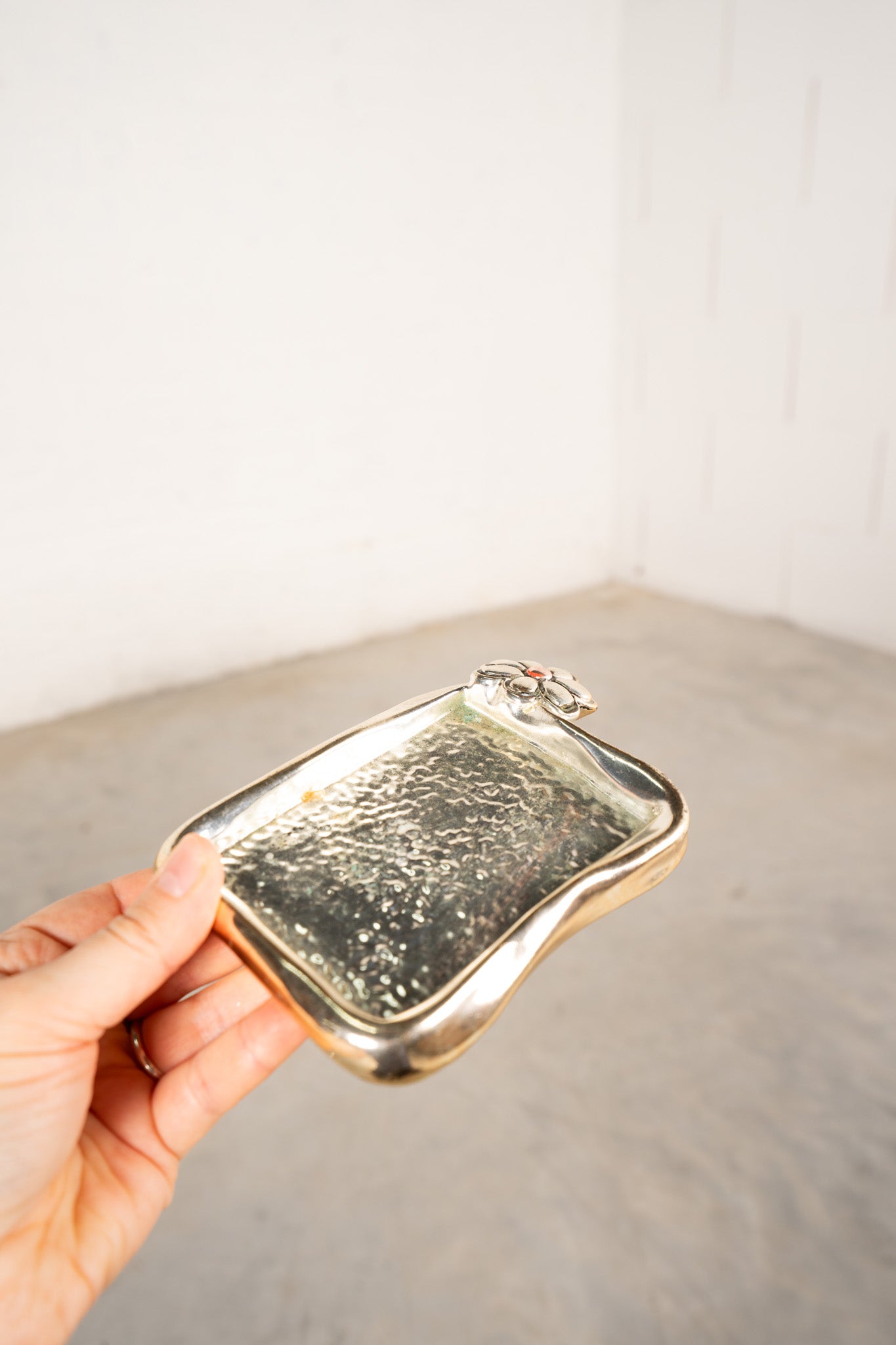 SILVER PLATED SOAP DISH