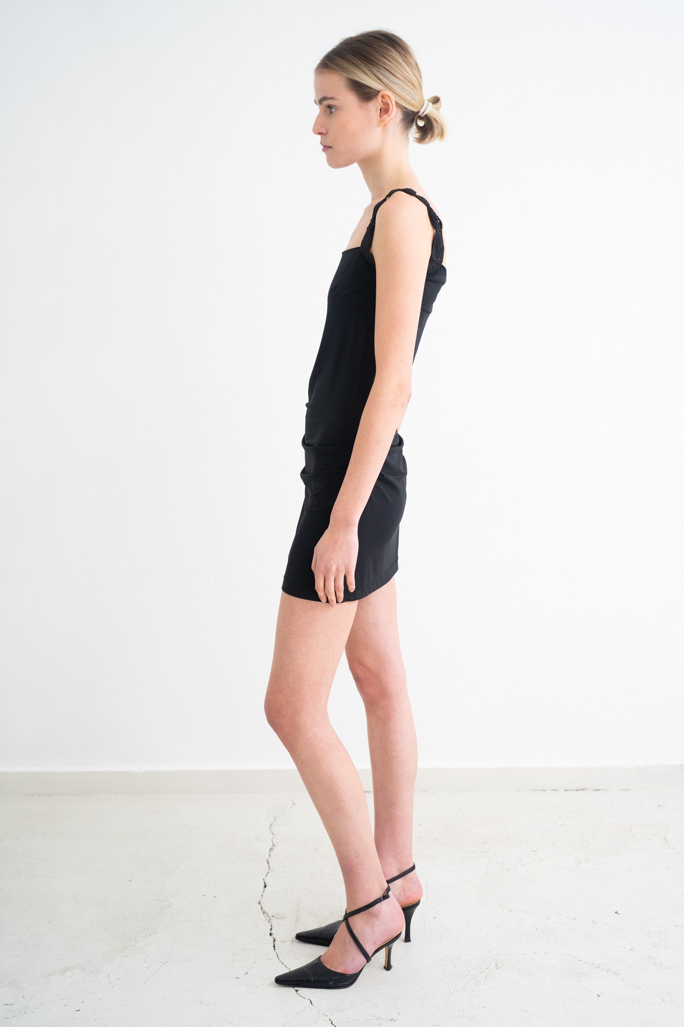 CROCHET MINI DRESS