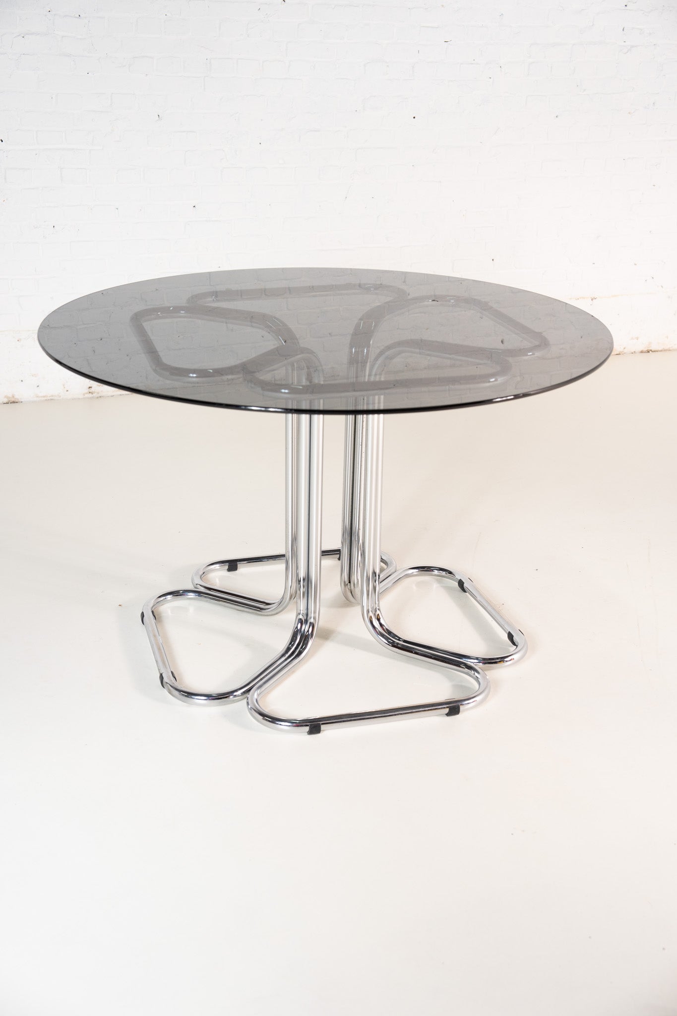'FOUR LEAF CLOVER' GLASS DINING TABLE