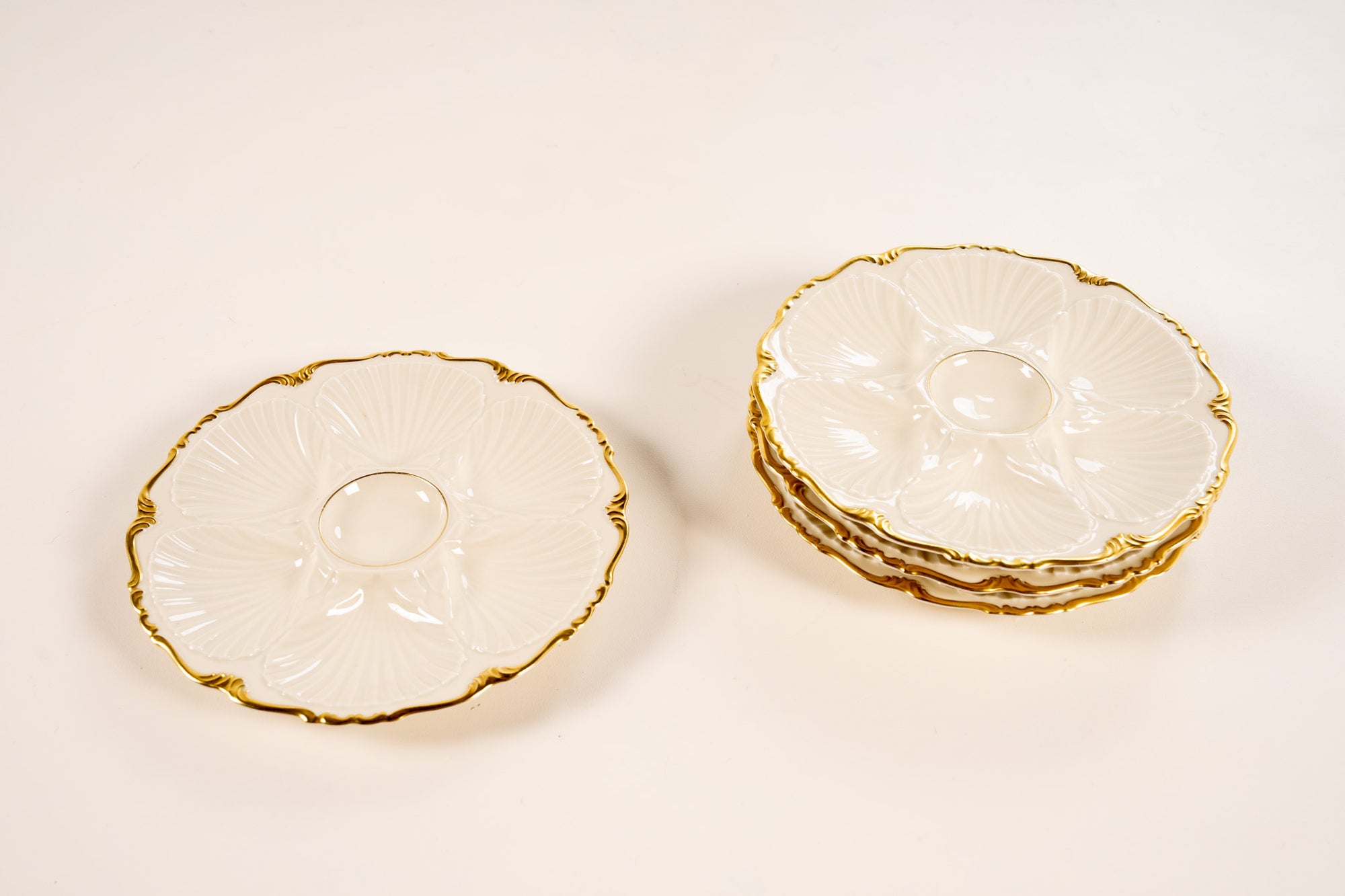 COQUILLE  BAVARIA PLATE