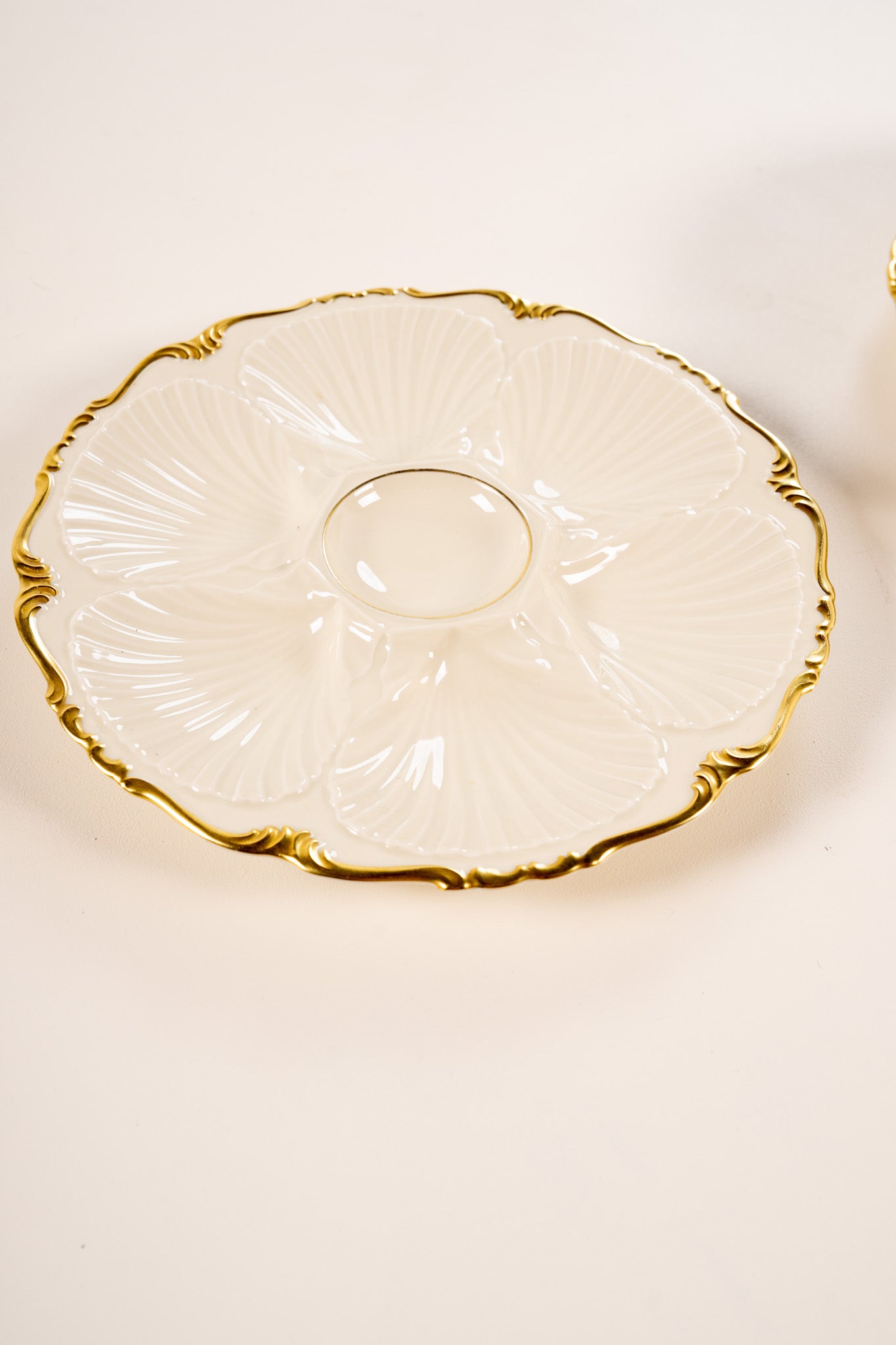 COQUILLE  BAVARIA PLATE