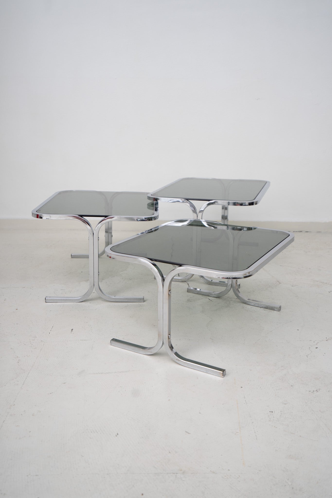70s TRIPLET NESTING TABLES