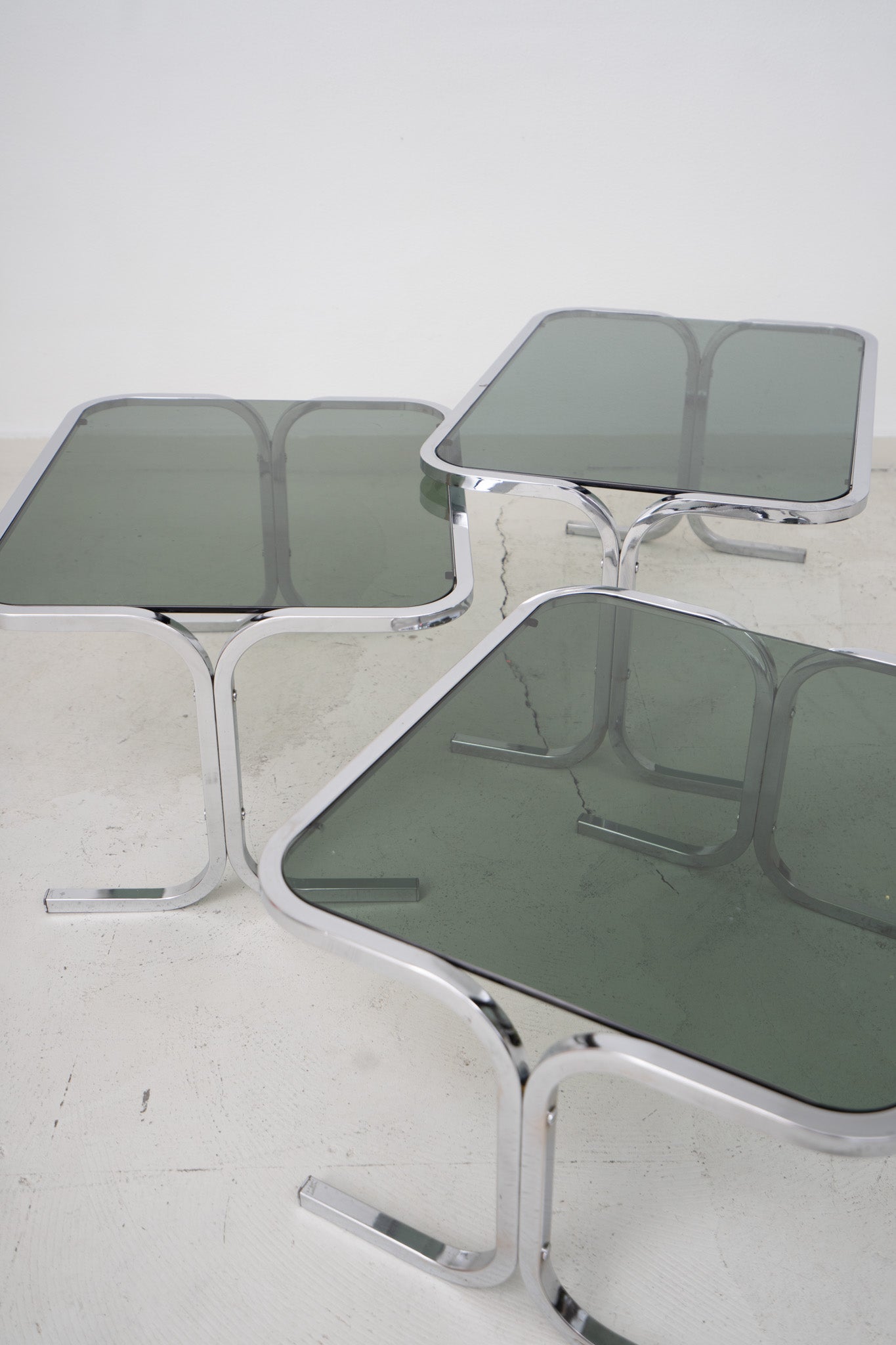 70s TRIPLET NESTING TABLES