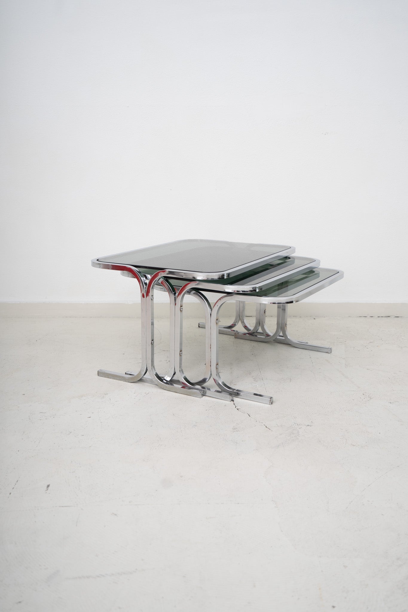70s TRIPLET NESTING TABLES