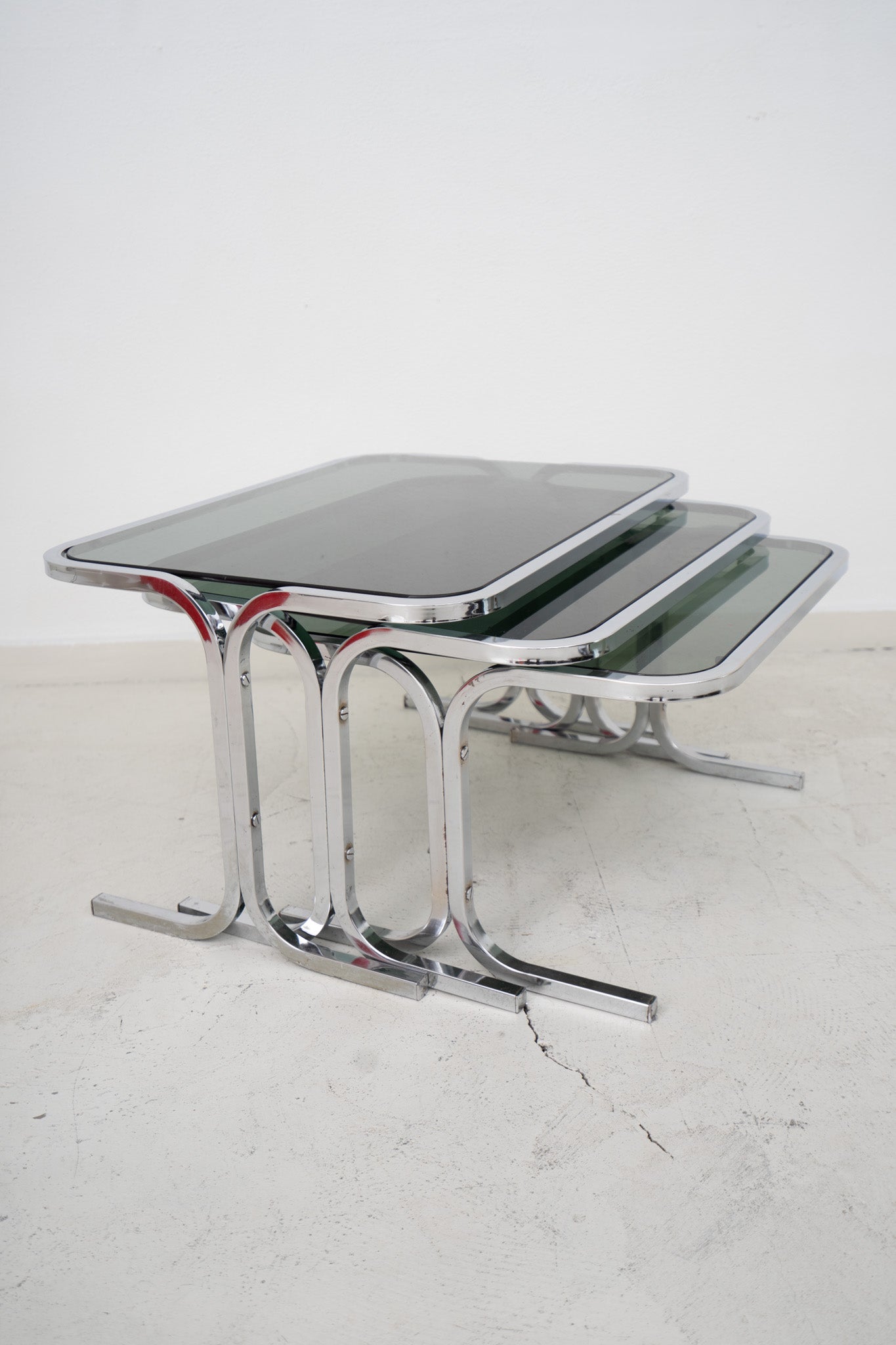 70s TRIPLET NESTING TABLES