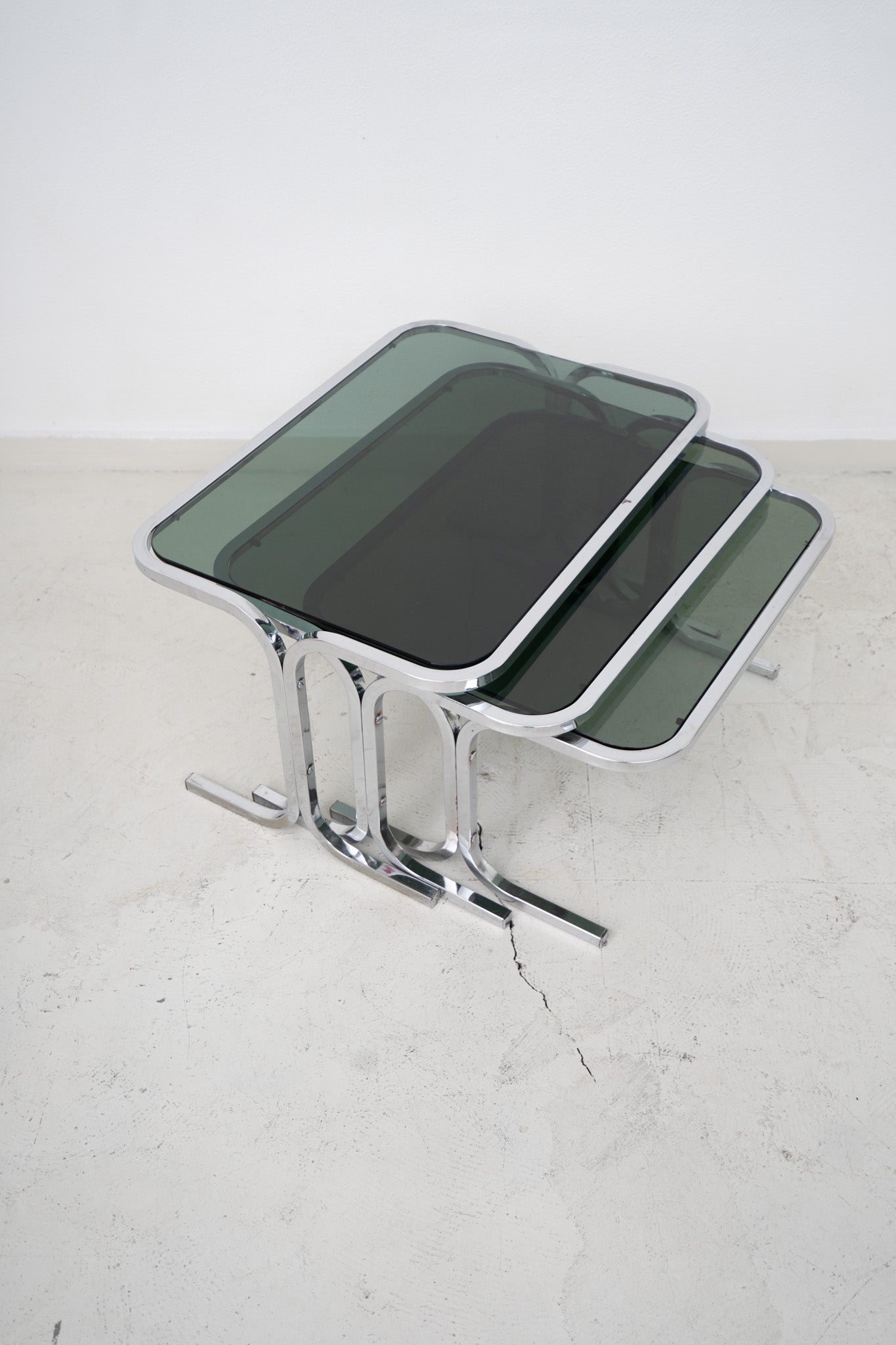 70s TRIPLET NESTING TABLES