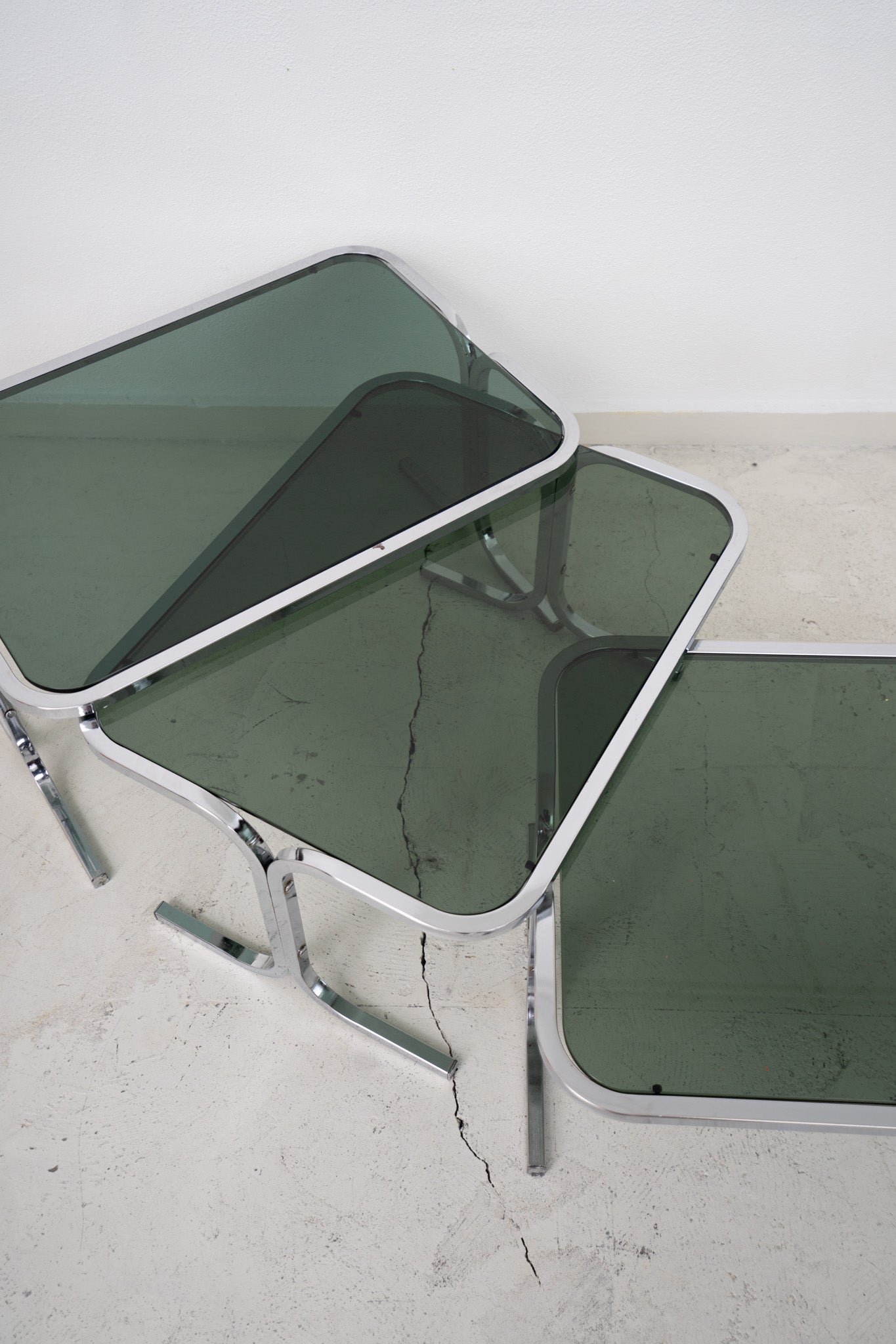 70s TRIPLET NESTING TABLES