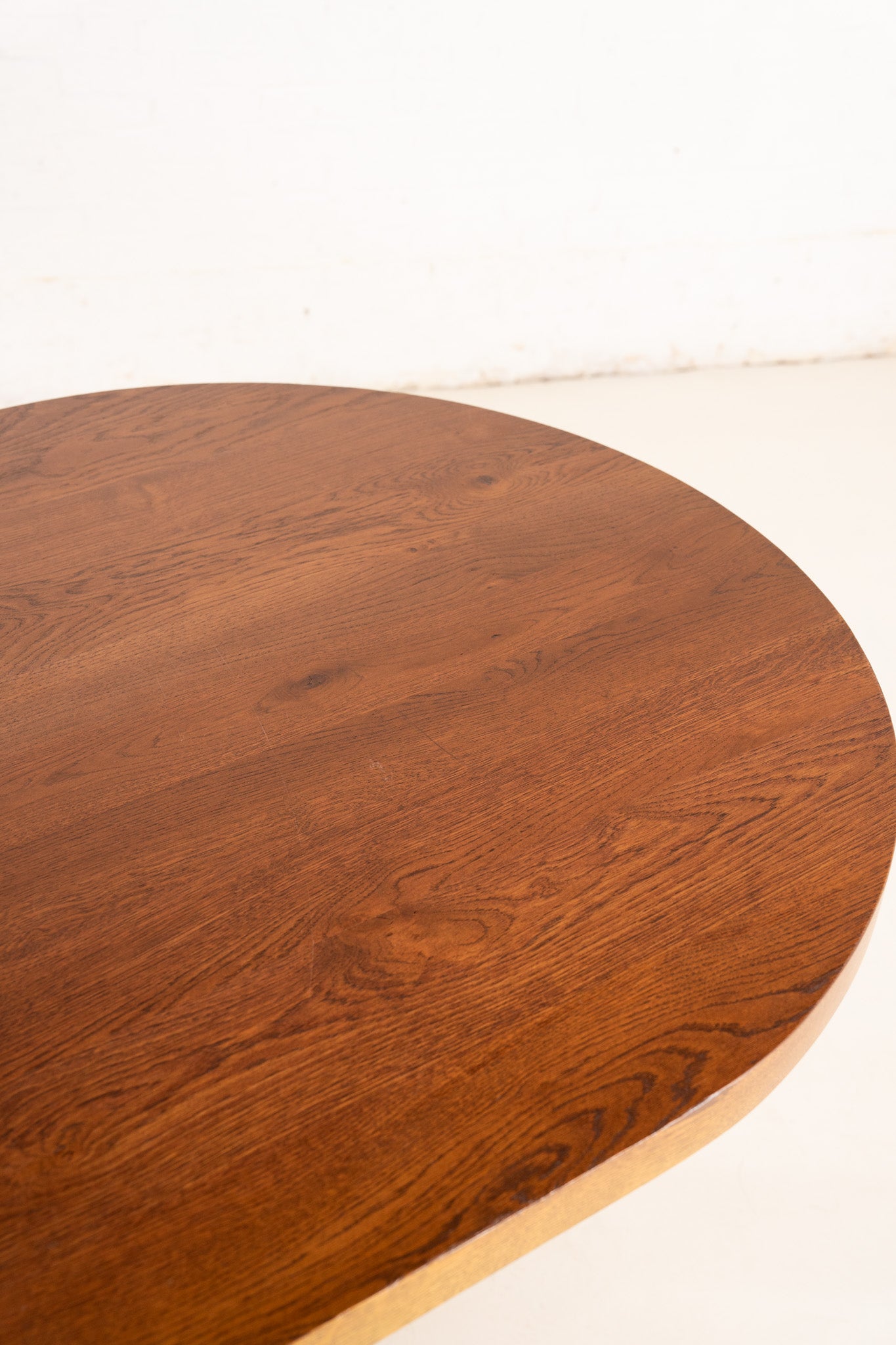 OVAL SHAPED WOODEN TABLE