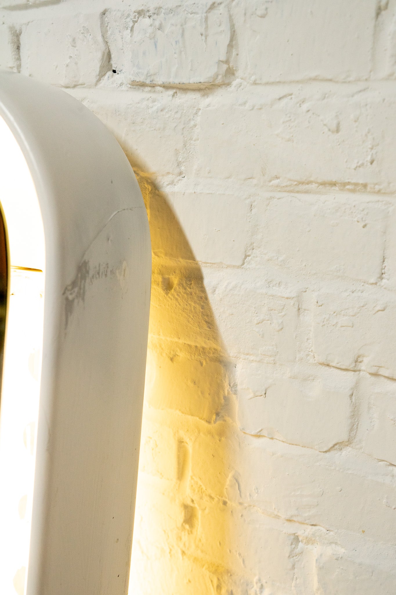 FULL LENGHT MIRROR WITH LIGHT BY CRB ITALIA 1970s