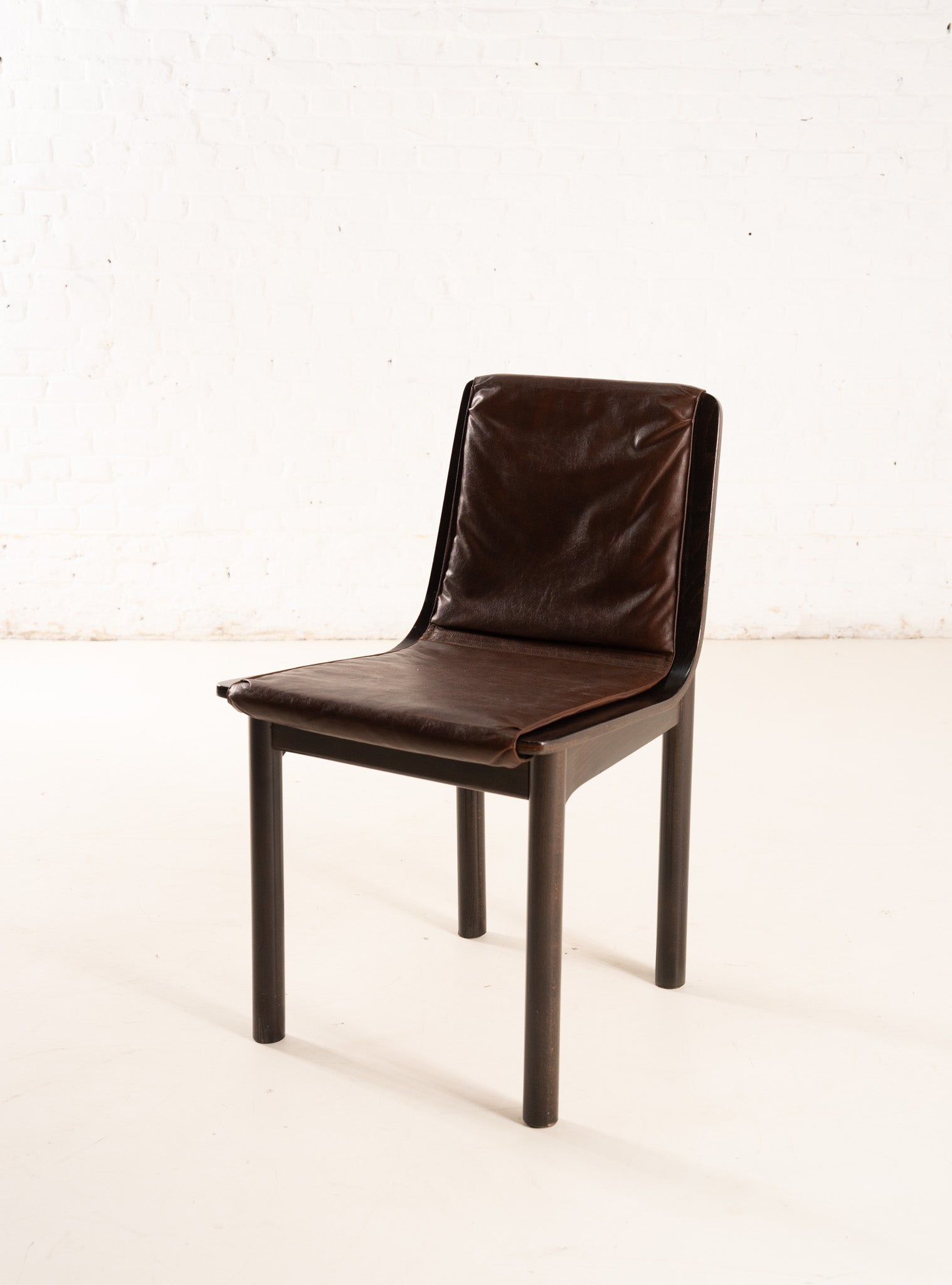 ITALIAN WOODEN CHAIRS, 1980s