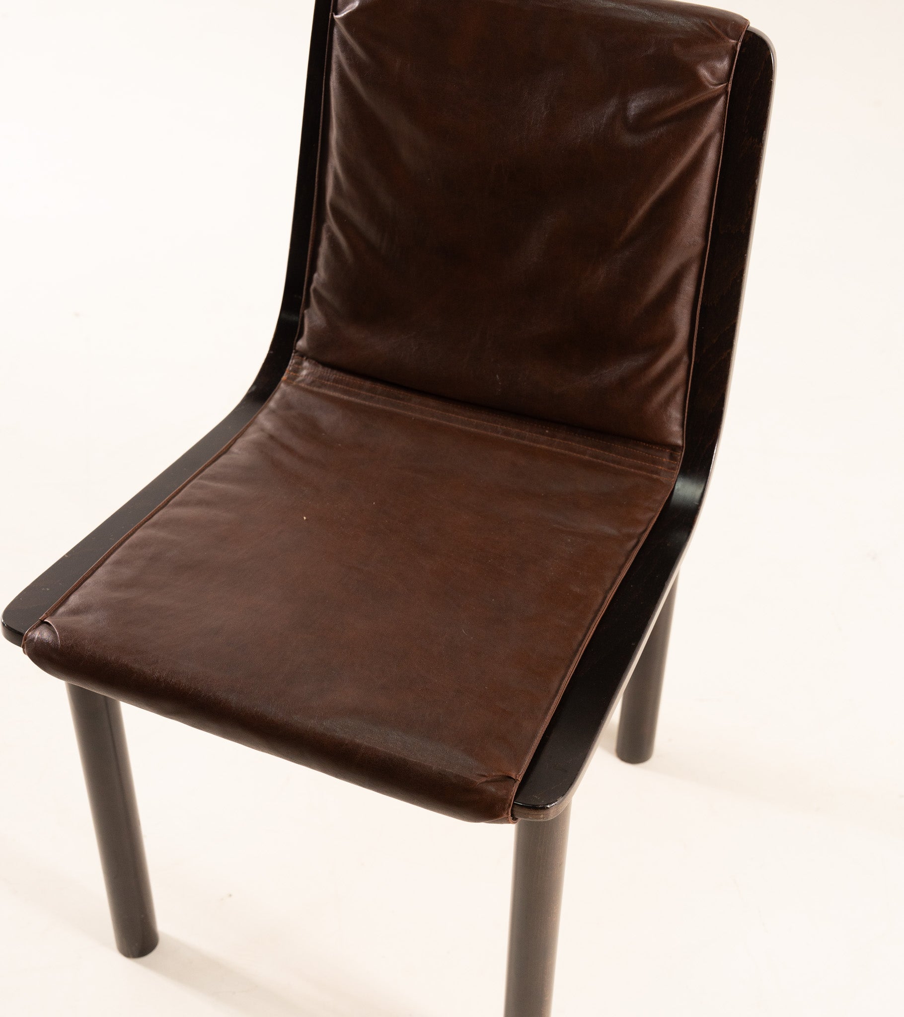ITALIAN WOODEN CHAIRS, 1980s
