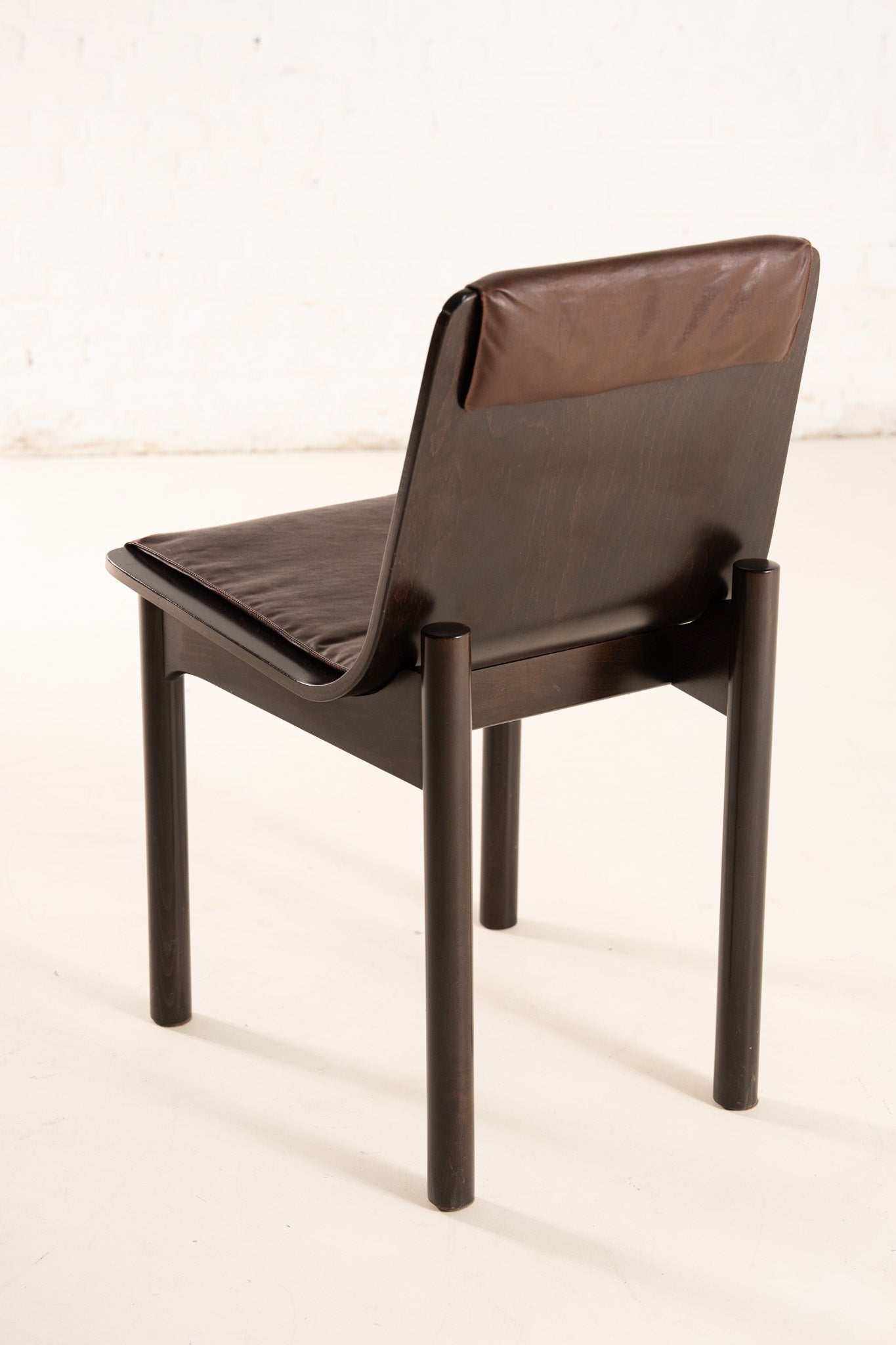 ITALIAN WOODEN CHAIRS, 1980s