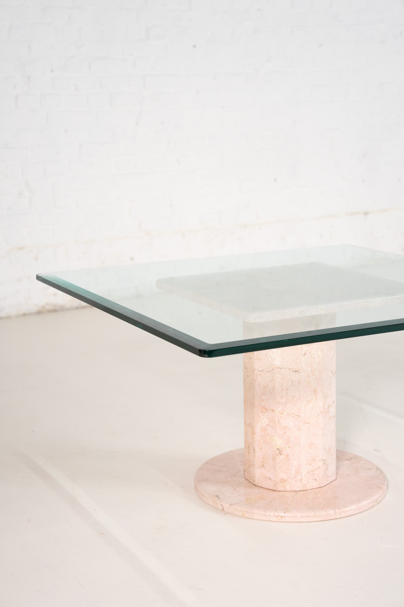 SOFT PINK COFFEE TABLE