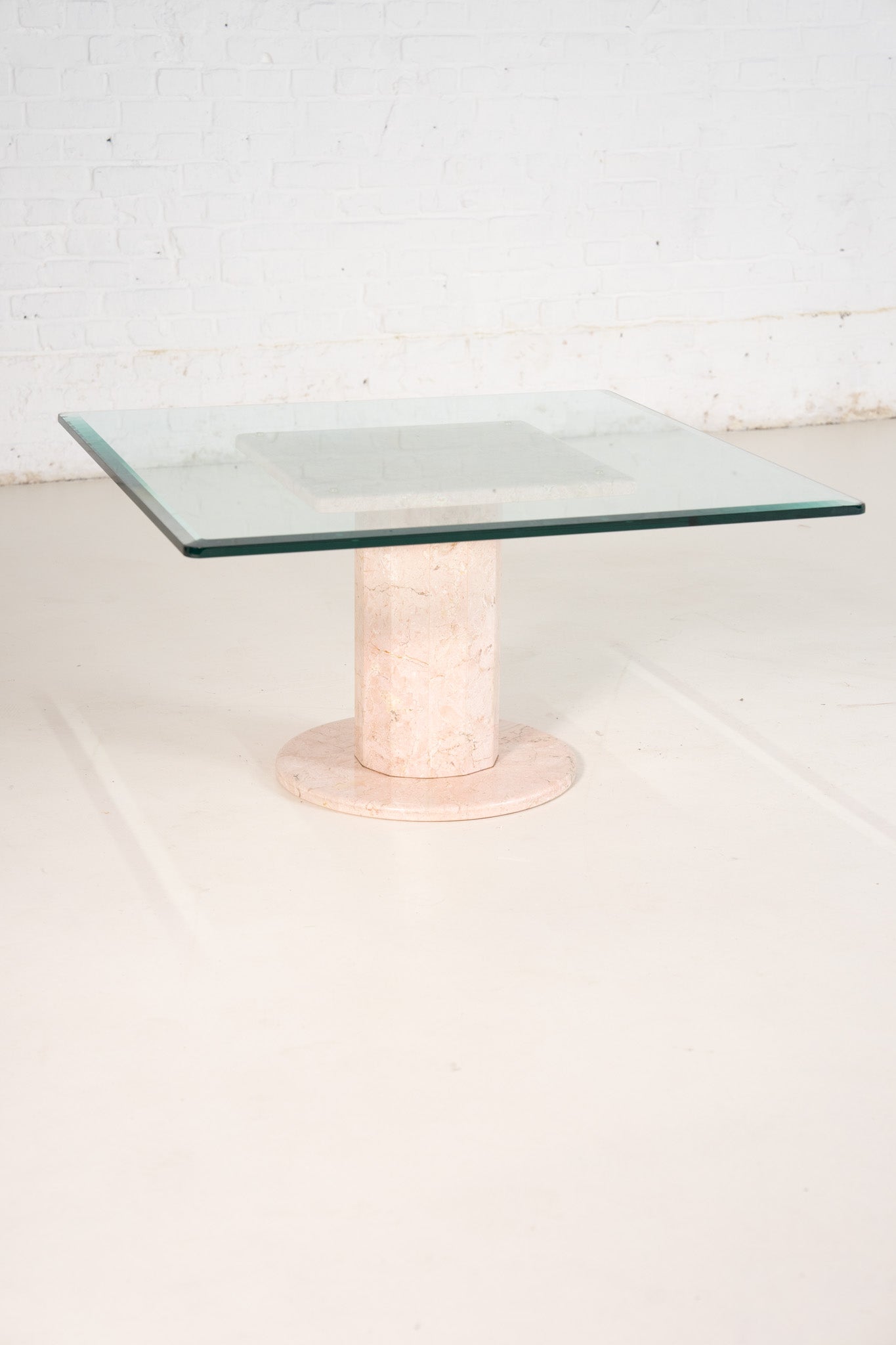 SOFT PINK COFFEE TABLE