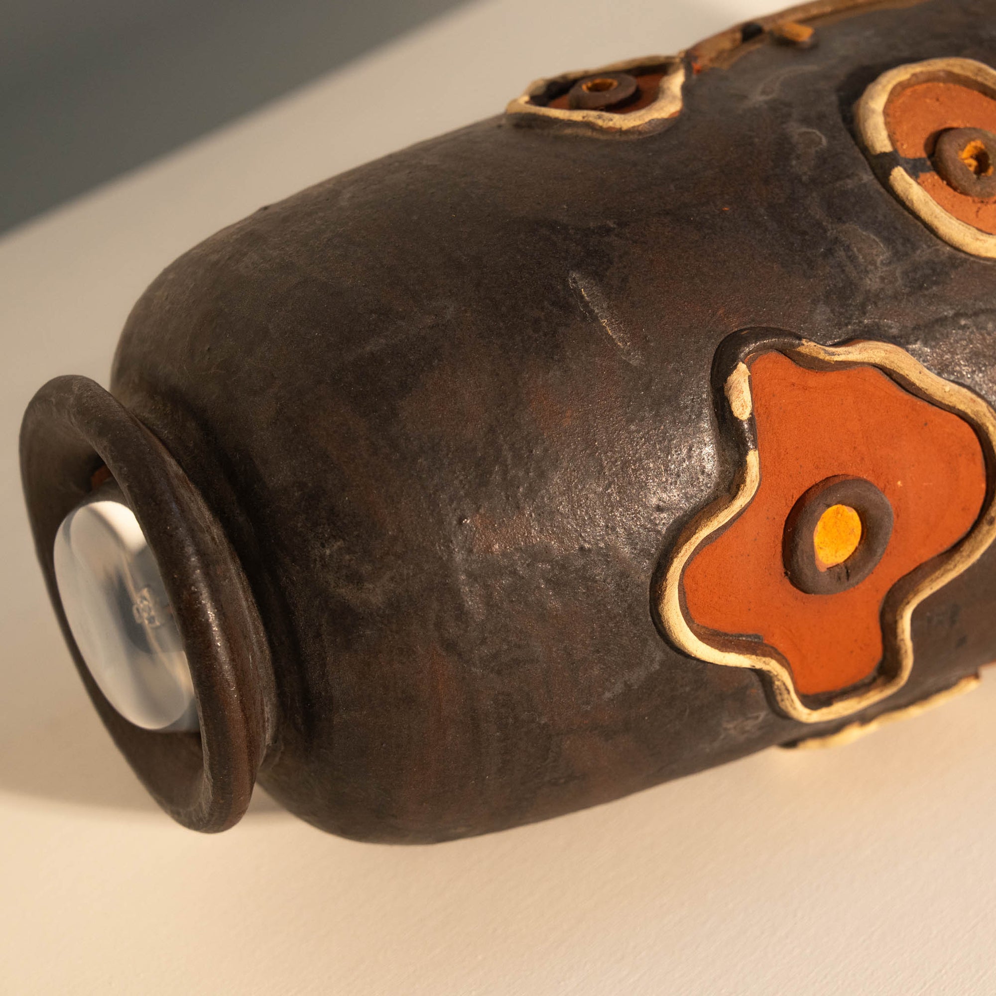 Unique Italian Ceramic Floor/Table Lamp – Dimmable