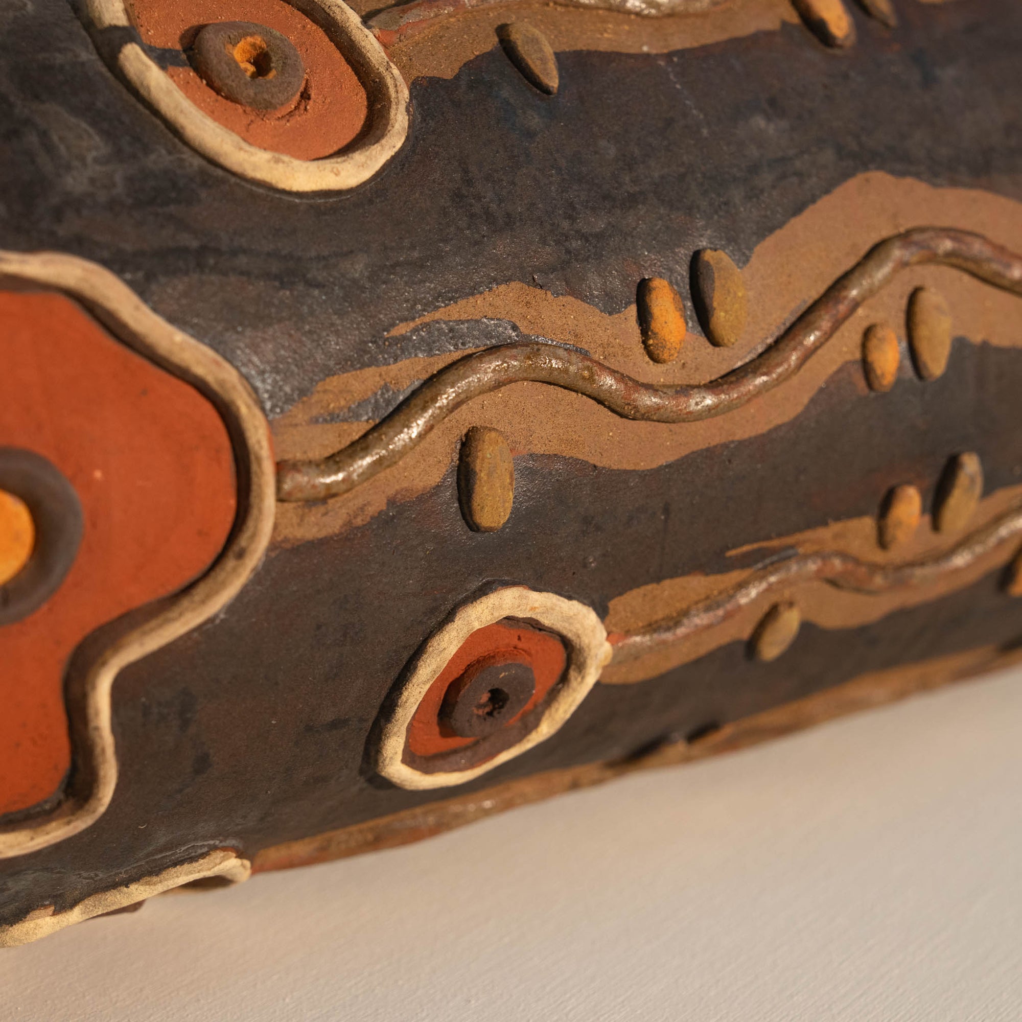 Unique Italian Ceramic Floor/Table Lamp – Dimmable