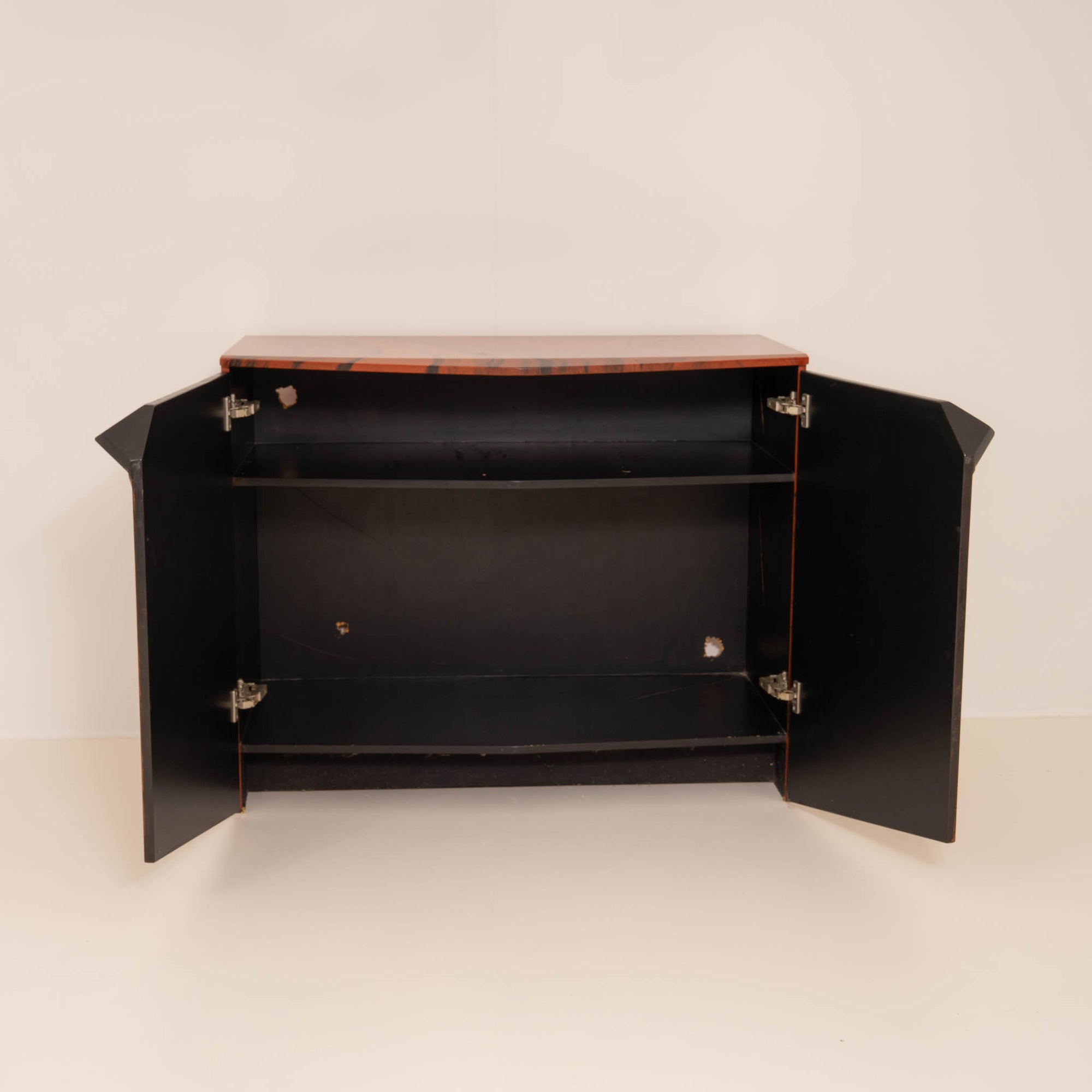 Beautiful Hand-Painted Asian Cabinet