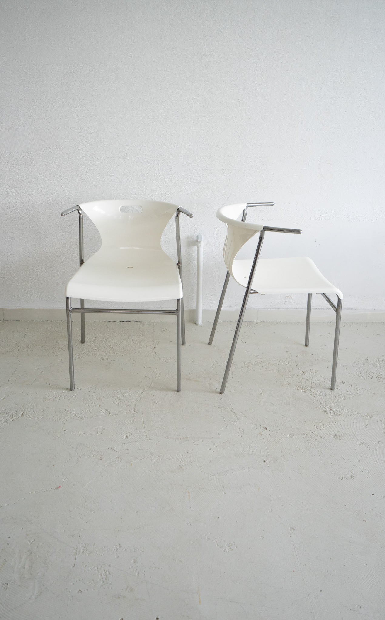 IKEA 'ELMER' CHAIRS (SOLD AS A PAIR)