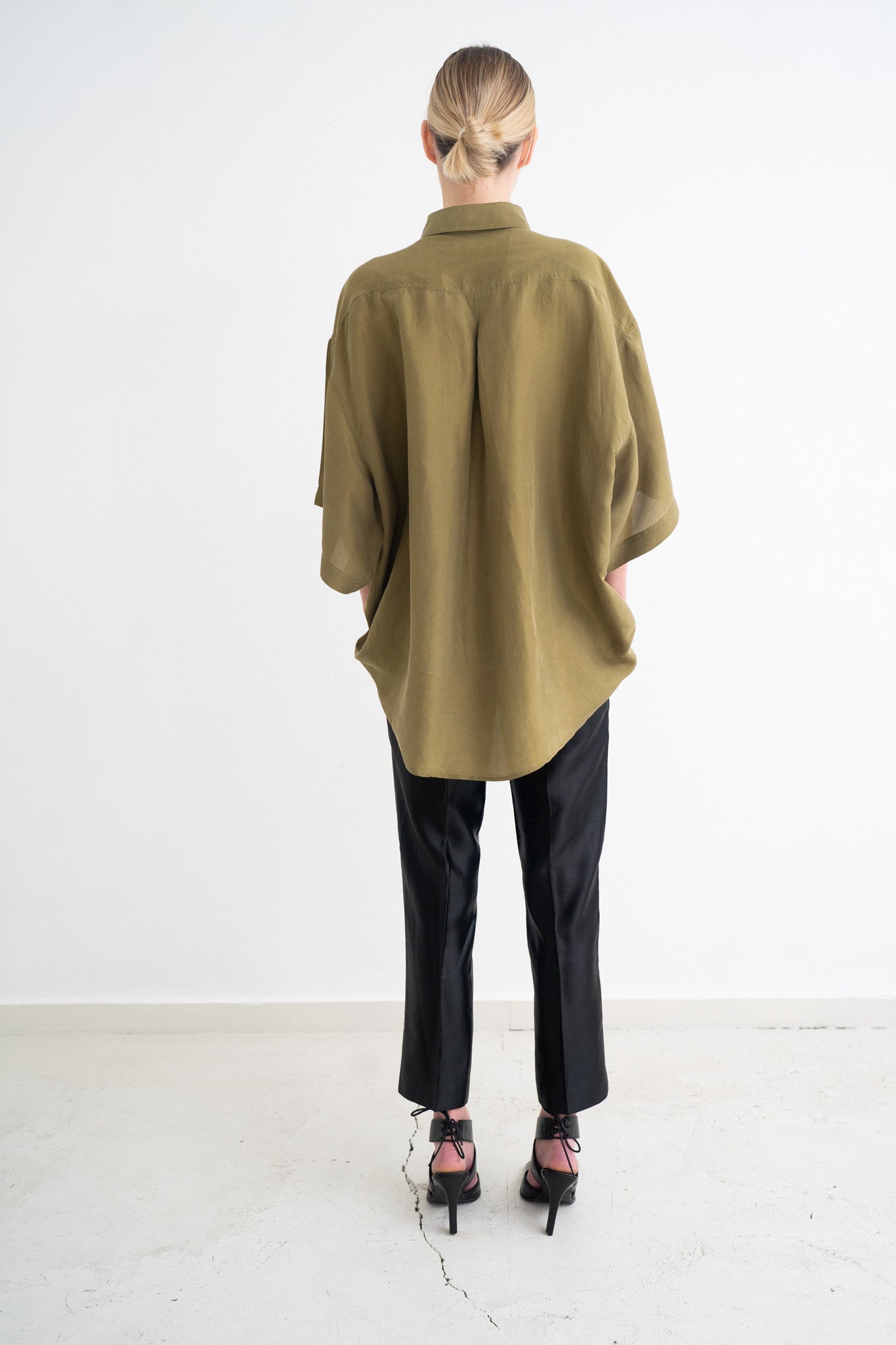 SILK OVERSIZED BLOUSE BY CACHAREL